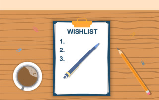 make a "wishlist" for investment property